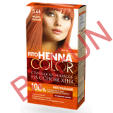 Henna Color 5.46 CUPRU ROSCAT Vopsea de par permanenta fara amoniac 