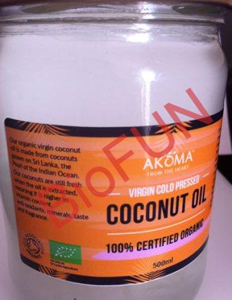 Ulei de cocos certificat organic, presat la rece, grad alimentar