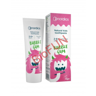 Pasta de dinti bubble gum pentru copii