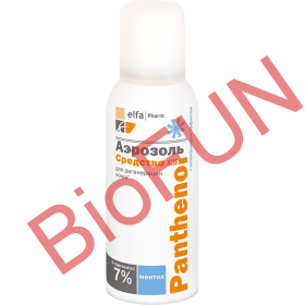 Panthenol + mentol spray regenerant răcoritor pentru piele deteriorata